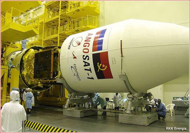 L’Angola a démarré la commercialisation des services de son premier satellite Angosat-1