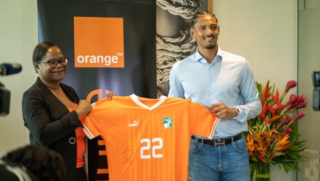 Orange Côte d'Ivoire et Sébastien Haller : Un Partenariat Inspirant