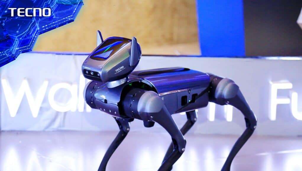 Chien IA de Techno